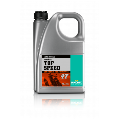 Λάδι μηχανής MOTOREX Top Speed 4T 10W/40 - 4 λίτρα