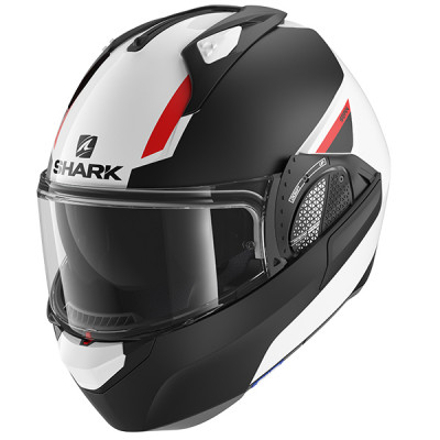 Κράνος μηχανής SHARK EVO-GT SEAL WHITE/RED