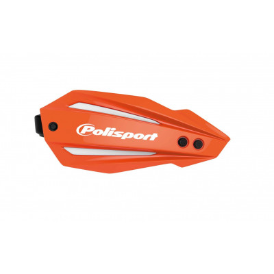 Προστατευτικές χούφτες μηχανής POLISPORT BULLIT FULL WRAP - ΠΟΡΤΟΚΑΛΙ