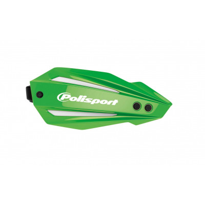 Προστατευτικές χούφτες μηχανής POLISPORT BULLIT FULL WRAP - ΠΡΑΣΙΝΟ