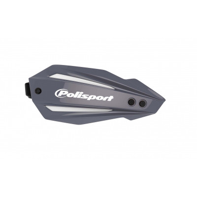 Προστατευτικές χούφτες μηχανής POLISPORT BULLIT FULL WRAP  - Nardo Grey