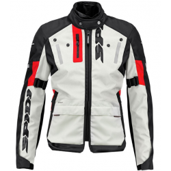 Γυναικείο μπουφάν μηχανής SPIDI CROSSMASTER Ice/Red