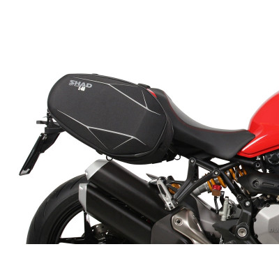 Βάσεις SHAD πλαϊνών σαμαριών για Ducati Monster 797 (16-24)
