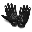 Γάντια μηχανής motocross 100% BRISKER BLACK/GREY thumb