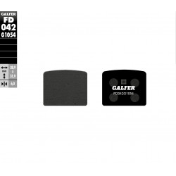 Τακάκια μοτοσυκλέτας Εμπρός / Πίσω Galfer SEMI METAL FD042G1054 Τακάκια μοτοσυκλέτας Εμπρός / Πίσω Galfer SEMI METAL FD042G1054