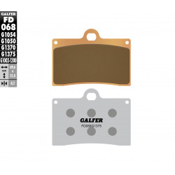 Τακάκια μοτοσυκλέτας Εμπρός Galfer SINTERED COMPOUND FD068G1375