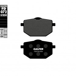 Τακάκια μοτοσυκλέτας Εμπρός / Πίσω Galfer SEMI METAL FD072G1054