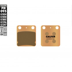 Τακάκια μοτοσυκλέτας Εμπρός / Πίσω Galfer SINTERED COMPOUND FD095G1397