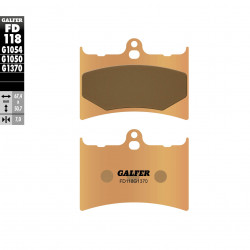 Τακάκια μοτοσυκλέτας Εμπρός Galfer SINTERED COMPOUND FD118G1370 Τακάκια μοτοσυκλέτας Εμπρός Galfer SINTERED COMPOUND FD118G1370