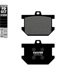 Τακάκια μοτοσυκλέτας Εμπρός / Πίσω Galfer SEMI METAL FD017G1054