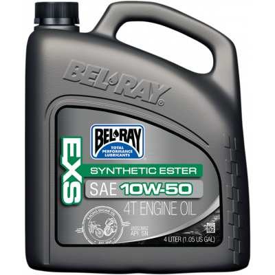Λάδι μηχανής BEL-RAY EXS Synthetic Ester 4T 10W-50 4L