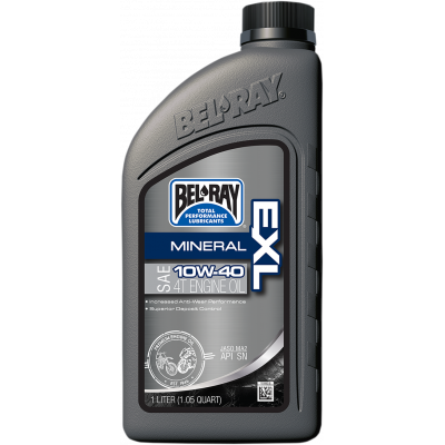 Λάδι μηχανής BEL-RAY EXL MINERAL 4T 10W-40 1 λίτρο