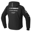Μπουφάν μηχανής SPIDI Hoodie Armor H2Out ΜΑΥΡΟ/ΑΣΠΡΟ thumb