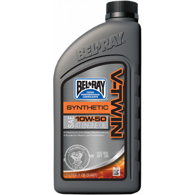 Λάδι μηχανής BEL-RAY V-Twin Synthetic 4T 10W-50 1L