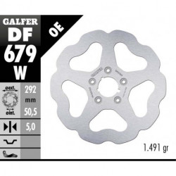 Δισκόπλακα μοτοσυκλέτας εμπρός Galfer WAVE FIXED  DISC WAVE FIXED DF679W