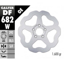 Πίσω δισκόπλακα μοτοσυκλέτας Galfer WAVE FIXED  DISC WAVE FIXED 292x5mm DF682W