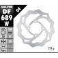 Πίσω δισκόπλακα μοτοσυκλέτας Galfer WAVE FIXED  DISC WAVE FIXED 160x3mm DF689W thumb