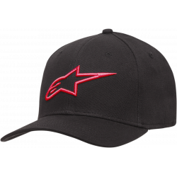 Καπέλο ALPINESTARS AGELESS CURVE BLACK/RED