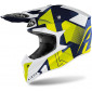 Κράνος μηχανής motocross AIROH WRAAP RAZE BLUE GLOSS thumb