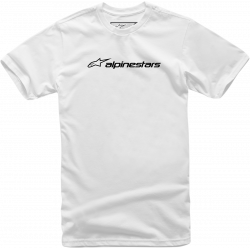 Κοντομάνικο μπλουζάκι ALPINESTARS LINEAR ΑΣΠΡΟ