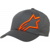 Καπέλο ALPINESTARS CORP SHIFT 2 FLEXFIT Charcoal/Orange 