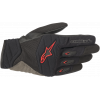 Γάντια μηχανής ALPINESTARS SHORE ΜΑΥΡΟ/ΚΟΚΚΙΝΟ