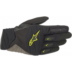 Γάντια μηχανής ALPINESTARS SHORE ΜΑΥΡΟ/ΚΙΤΡΙΝΟ