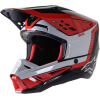Κράνος motocross ALPINESTARS SM5 BEAM BLACK/GRAY/RED