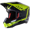 Κράνος motocross ALPINESTARS SM5 BEAM BLACK/YELLOW