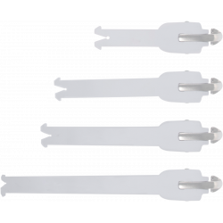 Ιμάντες για μπότες motocross ALPINESTARS TECH 5/TECH 7 WHITE