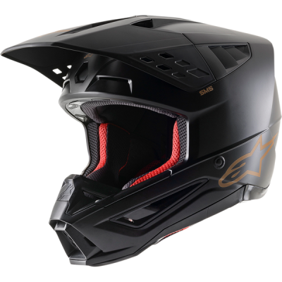 Κράνος μηχανής motocross ALPINESTARS SM5 BLACK/BROWN