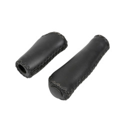Χειρολαβές μοτοσυκλέτας Vintage Black - 135+92mm 92807 Χειρολαβές μοτοσυκλέτας Vintage Black - 135+92mm 92807