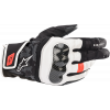 Γάντια μηχανής ALPINESTARS SMX-Z DRYSTAR Black/White/Red Fluo
