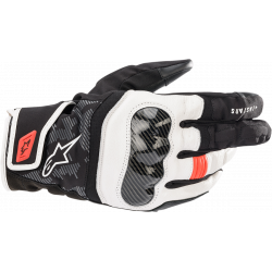 Γάντια μηχανής ALPINESTARS SMX-Z DRYSTAR Black/White/Red Fluo