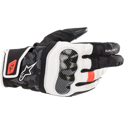 Γάντια μηχανής ALPINESTARS SMX-Z DRYSTAR Black/White/Red Fluo