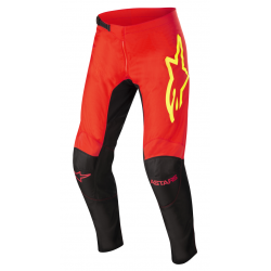 Παντελόνι μηχανής motocross ALPINESTARS FLUID TRIPPLE S21 BLACK/RED/YELLOW