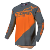 Μπλούζα motocross ALPINESTARS RACER SUPERMATIC S21 ANTHRACITE/ORANGE thumb