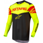 Μπλούζα motocross ALPINESTARS FLUID TRIPPLE S21 BLACK/RED/YELLOW thumb