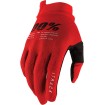 Γάντια μηχανής motocross 100%  iTRACK RED thumb