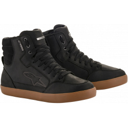 Μποτάκια μηχανής ALPINESTARS J-6 Black/Gum WATERPROOF