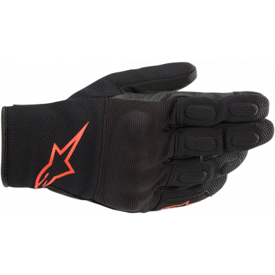 Γάντια μηχανής ALPINESTARS S-MAX DRYSTAR ΜΑΥΡΟ/ΚΟΚΚΙΝΟ