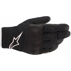 Γάντια μηχανής ALPINESTARS S-MAX DRYSTAR ΜΑΥΡΟ/ΑΣΠΡΟ Γάντια μηχανής ALPINESTARS S-MAX DRYSTAR ΜΑΥΡΟ/ΑΣΠΡΟ