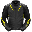 Δερμάτινο μπουφάν μηχανής SPIDI NKD-1 Black/Fluo Δερμάτινο μπουφάν μηχανής SPIDI NKD-1 Black/Fluo thumb