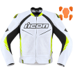 Μπουφάν μηχανής ICON HYPERSPORT2 PRIME HI-VIZ thumb