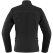 Γυναικείο μπουφάν μηχανής ICON HELLA2 - BLACK thumb