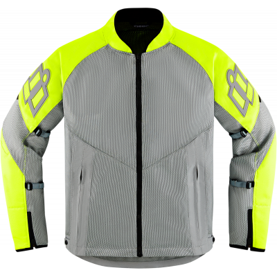 Μπουφάν μηχανής ICON MESH AF HI-VIZ