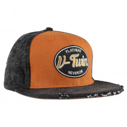 Καπέλο Rusty Pistons Twin Black/Orange Καπέλο Rusty Pistons Twin Black/Orange