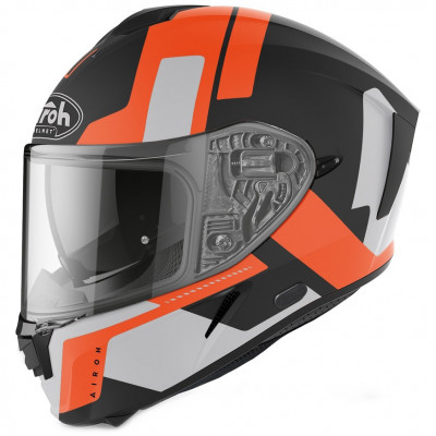 Κράνος μηχανής AIROH SPARK SHOGUN ORANGE MATT