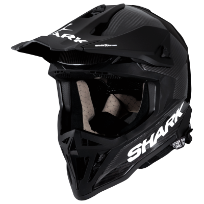 Κράνος μηχανής motocross SHARK VARIAL RS CARBON SKIN WHITE