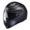 Κράνος μηχανής HJC i70 SURF BLACK BLUE thumb